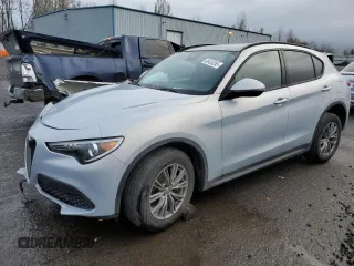 2022 Alfa Romeo Stelvio Sprint z VIN ZASPAKAN5N7D40705, wystawiony jako Copart lot #48424285 z przebiegiem Nie podano mil oraz Szkody całkowita. Historia ofert i sprzedaży dostępna na DreamBid. Obrazek 1.