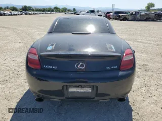 2006 Lexus SC 430 with VIN JTHFN48Y369007637, listed as a Copart auction lot 61669905 with 193,870 mi miles and Salvage title. Bid and sale history available at DreamBid. Image 6.