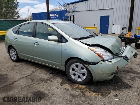 2008 Toyota Prius with VIN JTDKB20U083443017, listed as a Copart auction lot 53355265 with 146,958 mi miles and Salvage Title. Bid and sale history available at DreamBid. Image 4.