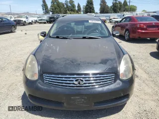 2005 Infiniti G35 z VIN JNKCV54E95M420162, wystawiony jako Copart lot #59056705 z przebiegiem 135 412 mil mil oraz Czysty tytuł • Clean title. Historia ofert i sprzedaży dostępna na DreamBid. Obrazek 5.