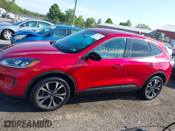 2022 Ford Escape SE with VIN 1FMCU9G62NUA30600, listed as a IAAI auction lot 42657259 with 72,533 mi miles and . Bid and sale history available at DreamBid. Image 15.