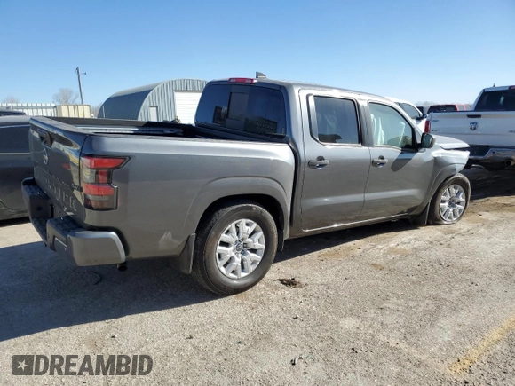 2023 Nissan Frontier SV with VIN 1N6ED1EJ7PN638273, listed as a Copart auction lot 49276655 with Not provided miles and Salvage title. Bid and sale history available at DreamBid. Image 3.