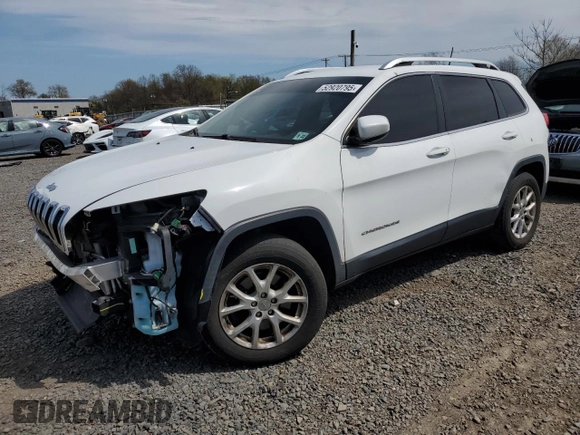 2018 Jeep Cherokee Latitude Plus with VIN 1C4PJMLB0JD530530, listed as a Copart auction lot 52920795 with 111,529 mi miles and Salvage title. Bid and sale history available at DreamBid. Image 1.
