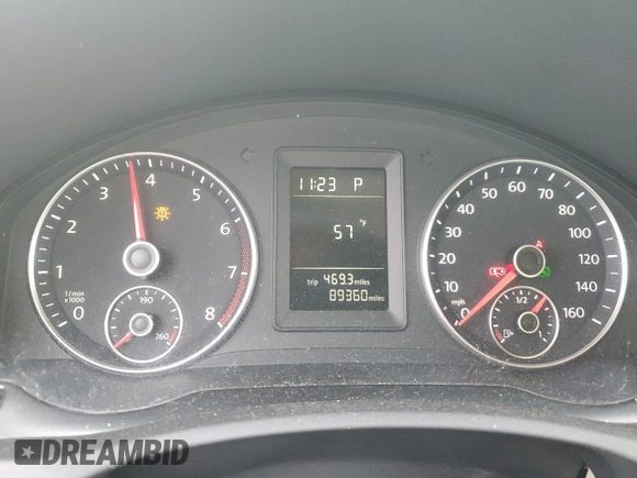 2010 Volkswagen Jetta Limited Edition with VIN 3VWRZ7AJ6AM034176, listed as a Copart auction lot 57607995 with 89,360 mi miles and Salvage title. Bid and sale history available at DreamBid. Image 9.