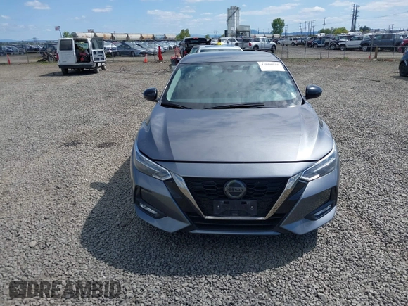 2022 Nissan Sentra SR with VIN 3N1AB8DV0NY319000, listed as a IAAI auction lot 42086935 with 52,701 mi miles. Bid and sale history available at carsss.com. Image 12.