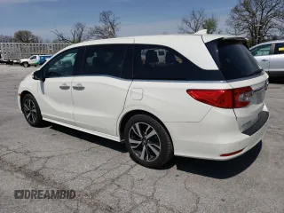 2019 Honda Odyssey Elite with VIN 5FNRL6H94KB067337, listed as a Copart auction lot 52540835 with 69,727 mi miles and Salvage Title. Bid and sale history available at DreamBid. Image 2.