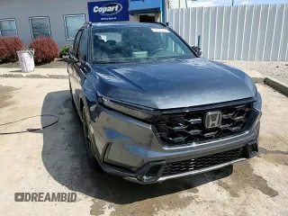 2024 Honda CR-V Sport with VIN 7FARS5H55RE033044, listed as a Copart auction lot 50535615 with 13,221 mi miles and Salvage Title. Bid and sale history available at DreamBid. Image 14.
