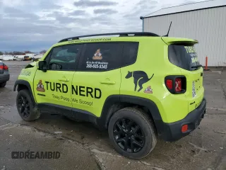 2018 Jeep Renegade Altitude with VIN ZACCJBBB1JPH70546, listed as a Copart auction lot 84764604 with 22,936 mi miles and Salvage title. Bid and sale history available at DreamBid. Image 2.