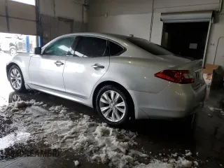 2011 Infiniti M37 with VIN JN1BY1AP8BM323231, listed as a Copart auction lot 79576154 with 178,572 mi miles and Salvage Title. Bid and sale history available at carsss.com. Image 2.