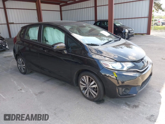 2015 Honda Fit EX-L with VIN 3HGGK5H82FM706622, listed as a IAAI auction lot 41767389 with 95,670 mi miles. Bid and sale history available at carsss.com. Image 1.
