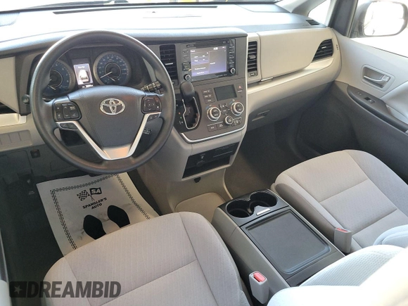 2020 Toyota Sienna LE with VIN 5TDJZ3DC2LS251216, listed as a IAAI auction lot 42613559 with 36,699 mi miles and . Bid and sale history available at DreamBid. Image 5.
