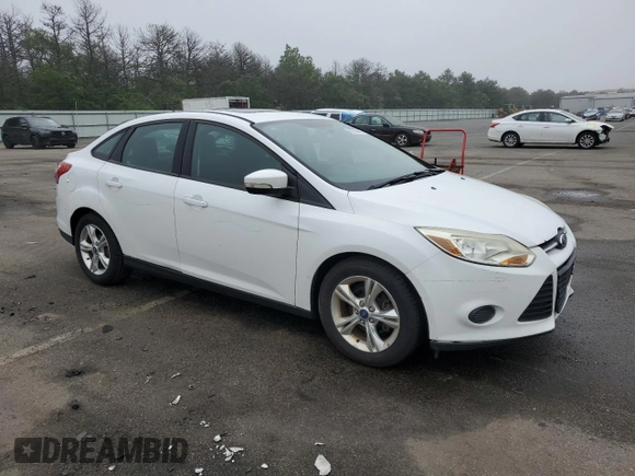 2013 Ford Focus SE with VIN 1FADP3F21DL342350, listed as a Copart auction lot 60632645 with 100,107 mi miles and Clean title. Bid and sale history available at DreamBid. Image 4.