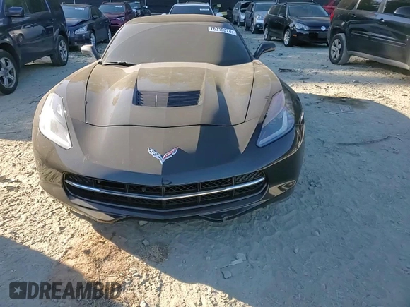 2015 Chevrolet Corvette Z51 1LT with VIN 1G1YH3D78F5113199, listed as a Copart auction lot 76310374 with 31,941 mi miles and Salvage Title. Bid and sale history available at carsss.com. Image 11.