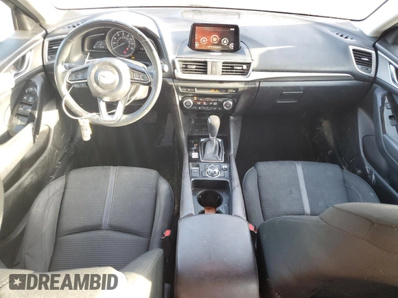 2018 Mazda 3 Touring with VIN 3MZBN1V34JM184390, listed as a Copart auction lot 51583055 with 81,941 mi miles and Salvage Title. Bid and sale history available at DreamBid. Image 8.