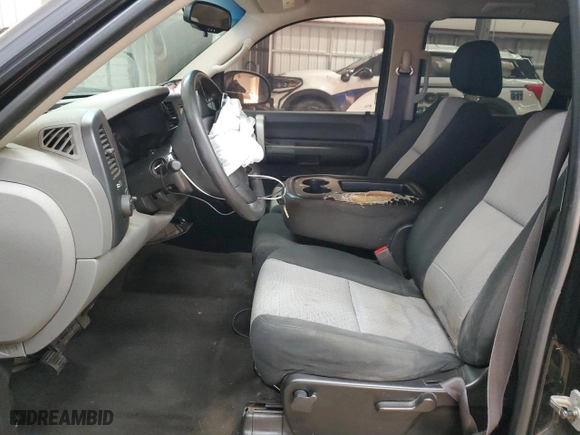 2009 Chevrolet Silverado 1500 LS with VIN 3GCEC13C09G263350, listed as a Copart auction lot 45522825 with 0 mi miles and Salvage Title. Bid and sale history available at carsss.com. Image 7.