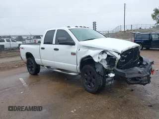 2008 Dodge 2500 SLT with VIN 3D7KS28A58G114228, listed as a IAAI auction lot 41455313 with 208,238 mi miles and . Bid and sale history available at carsss.com. Image 1.