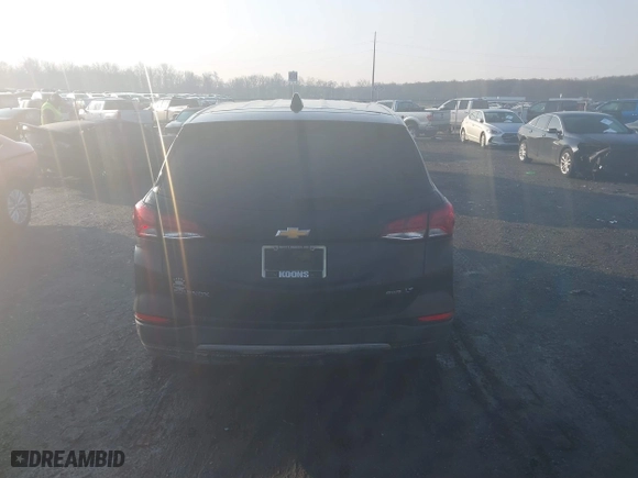 2022 Chevrolet Equinox LT with VIN 3GNAXUEV8NL221293, listed as a IAAI auction lot 41431585 with 1 mi miles. Bid and sale history available at carsss.com. Image 16.