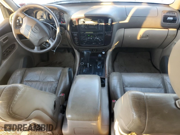 2000 Toyota Land Cruiser with VIN JT3HT05J8Y0120589, listed as a Copart auction lot 88600285 with 314,326 mi miles and Clean Title. Bid and sale history available at carsss.com. Image 8.