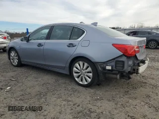 2014 Acura RLX Hybrid Advance Pkg with VIN JH4KC2F9XEC000075, listed as a Copart auction lot 86945524 with 171,513 mi miles and Salvage Title. Bid and sale history available at carsss.com. Image 2.