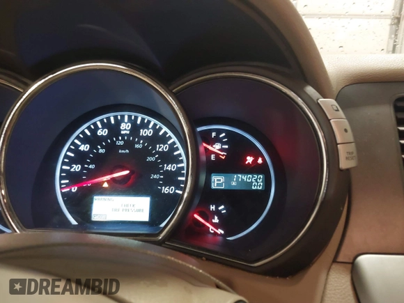 2014 Nissan Murano SL with VIN JN8AZ1MU7EW403382, listed as a IAAI auction lot 41209842 with 174,020 mi miles. Bid and sale history available at carsss.com. Image 7.