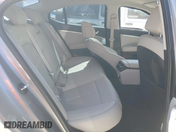 2020 Genesis G70 2.0T with VIN KMTG64LA2LU062426, listed as a Copart auction lot 57937265 with 45,255 mi miles and Salvage title. Bid and sale history available at DreamBid. Image 10.
