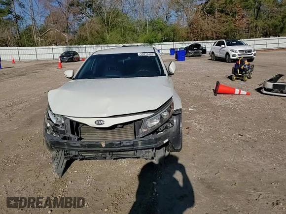 2015 Kia Optima LX with VIN 5XXGM4A7XFG347185, listed as a Copart auction lot 50216465 with 188,409 mi miles and Salvage Title. Bid and sale history available at carsss.com. Image 10.