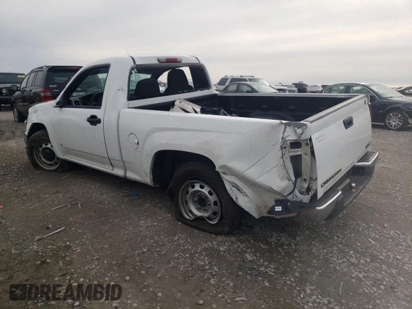 2009 GMC Canyon Work Truck with VIN 1GTCS149X98105620, listed as a Copart auction lot 83649034 with 193,347 mi miles and Salvage Title. Bid and sale history available at carsss.com. Image 2.