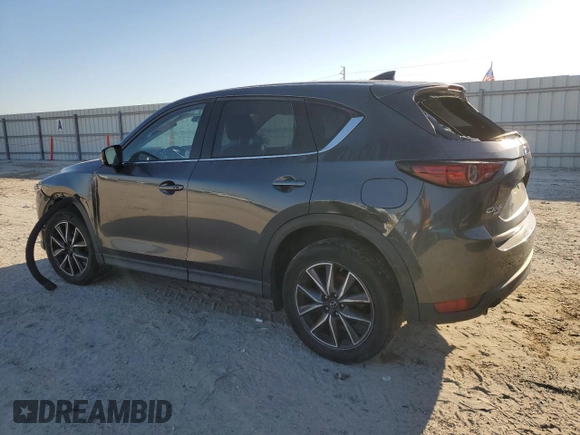 2018 Mazda CX-5 Grand Touring with VIN JM3KFBDM2J0439726, listed as a Copart auction lot 48707385 with 77,918 mi miles and Salvage Title. Bid and sale history available at carsss.com. Image 2.