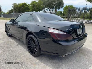 2013 Mercedes-Benz SL 550 with VIN WDDJK7DA4DF012896, listed as a Copart auction lot 64525115 with 114,456 mi miles and Non repairable. Bid and sale history available at DreamBid. Image 2.