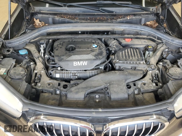 2018 BMW X1 xDrive28i with VIN WBXHT3C32J5F89449, listed as a Copart auction lot 64896595 with 108,804 mi miles and Clean title. Bid and sale history available at DreamBid. Image 12.
