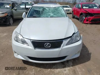 2007 Lexus IS 250 with VIN JTHCK262472019451, listed as a IAAI auction lot 41948899 with 120,637 mi miles. Bid and sale history available at carsss.com. Image 12.