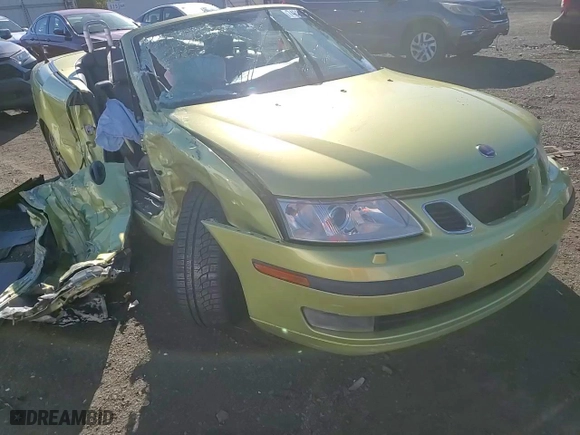 2005 Saab 9-3 Arc with VIN YS3FD79Y556005532, listed as a Copart auction lot 74693044 with NaN miles and Salvage Title. Bid and sale history available at carsss.com. Image 11.
