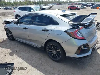 2021 Honda Civic Sport with VIN SHHFK7H43MU225961, listed as a IAAI auction lot 41721936 with 58,928 mi miles and . Bid and sale history available at DreamBid. Image 3.