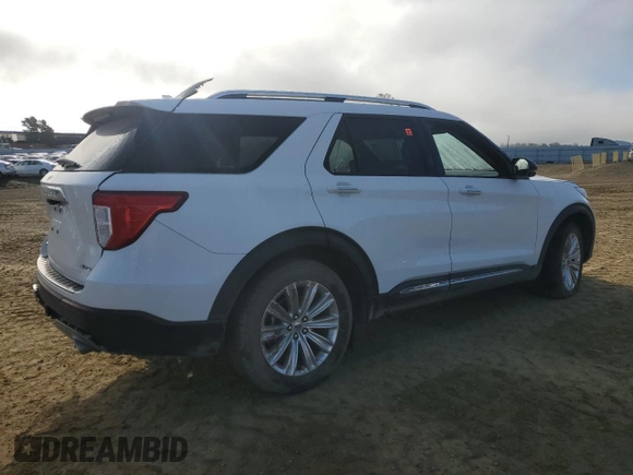2021 Ford Explorer Limited with VIN 1FMSK8FH7MGB71674, listed as a Copart auction lot 46875445 with 66,480 mi miles and Salvage Title. Bid and sale history available at carsss.com. Image 3.