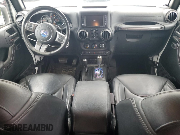 2018 Jeep Wrangler Unlimited Sahara with VIN 1C4BJWEG2JL851277, listed as a Copart auction lot 63631645 with 83,851 mi miles and Salvage title. Bid and sale history available at DreamBid. Image 8.