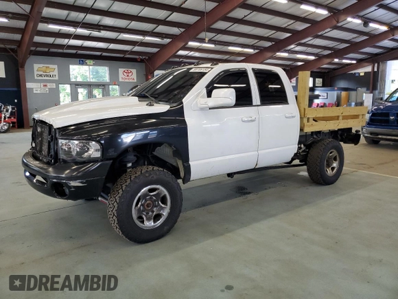 2004 Dodge 2500 SLT with VIN 3D7KU28C74G256604, listed as a Copart auction lot 68706154 with 334,265 mi miles and Clean Title. Bid and sale history available at DreamBid. Image 1.