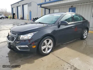 2015 Chevrolet Cruze LT with VIN 1G1PE5SB6F7295190, listed as a Copart auction lot 49322955 with 106,581 mi miles and Salvage Title. Bid and sale history available at carsss.com. Image 1.