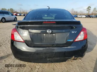 2014 Nissan Versa S with VIN 3N1CN7AP5EL851940, listed as a Copart auction lot 43917585 with 174,468 mi miles and Salvage Title. Bid and sale history available at carsss.com. Image 6.