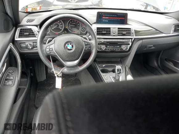 2018 BMW 3 Series 330i xDrive with VIN WBA8D9C52JA616441, listed as a Copart auction lot 57772975 with 55,513 mi miles and Salvage title. Bid and sale history available at DreamBid. Image 8.