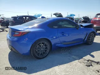 2022 Subaru BRZ Limited with VIN JF1ZDBF19N8703277, listed as a Copart auction lot 53993605 with 21,811 mi miles and Salvage title. Bid and sale history available at DreamBid. Image 3.