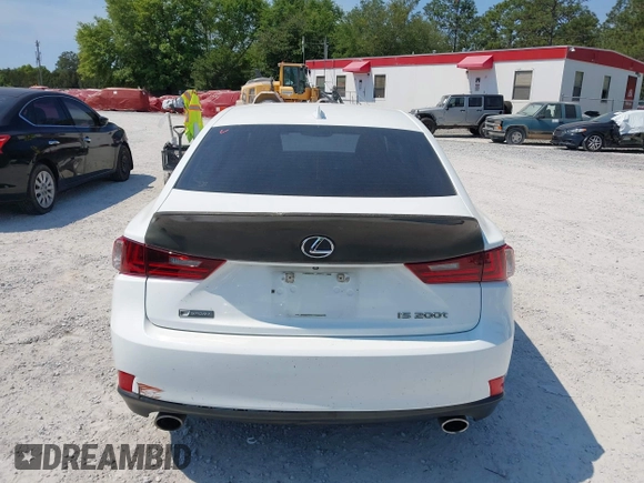 2016 Lexus IS 200t with VIN JTHBA1D21G5023967, listed as a IAAI auction lot 42051274 with 75,561 mi miles and . Bid and sale history available at DreamBid. Image 16.