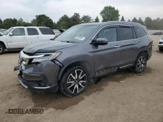 2019 Honda Pilot Elite with VIN 5FNYF6H01KB008279, listed as a Copart auction lot 60553065 with 132,711 mi miles and Salvage title. Bid and sale history available at DreamBid. Image 1.