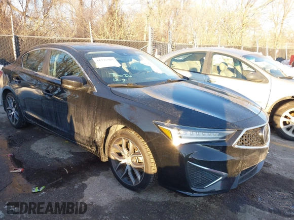 2021 Acura ILX w/Premium Package with VIN 19UDE2F76MA005532, listed as a IAAI auction lot 41339985 with 42,767 mi miles. Bid and sale history available at carsss.com. Image 1.