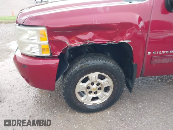 2007 Chevrolet Silverado 1500 LTZ with VIN 2GCEK13M971635849, listed as a IAAI auction lot 42108671 with 240,844 mi miles. Bid and sale history available at carsss.com. Image 6.
