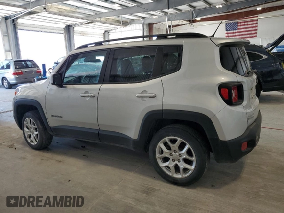 2017 Jeep Renegade Latitude with VIN ZACCJBBB5HPF39417, listed as a Copart auction lot 53663995 with 91,947 mi miles and Clean Title. Bid and sale history available at carsss.com. Image 2.