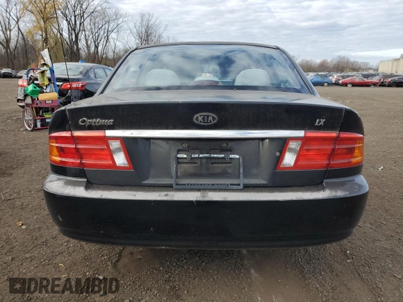 2001 Kia Optima LX z VIN KNAGD126315028712, wystawiony jako Copart lot #85302564 z przebiegiem 81 722 mil mil oraz Nie do naprawy • Non repairable. Historia ofert i sprzedaży dostępna na DreamBid. Obrazek 6.