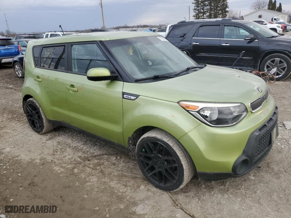 2015 Kia Soul with VIN KNDJN2A25F7813593, listed as a Copart auction lot 47221655 with 132,842 mi miles and Salvage Title. Bid and sale history available at carsss.com. Image 4.