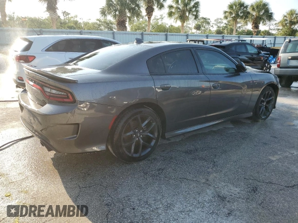 2022 Dodge Charger R/T with VIN 2C3CDXCT4NH126479, listed as a Copart auction lot 46417085 with 59,724 mi miles and Salvage Title. Bid and sale history available at carsss.com. Image 3.