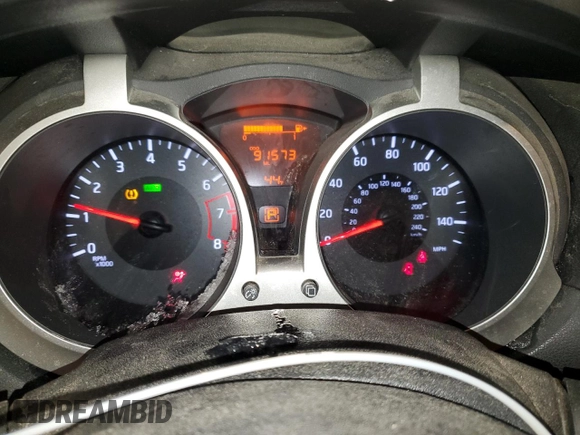 2017 Nissan Juke SL with VIN JN8AF5MV2HT752464, listed as a Copart auction lot 45481195 with 91,573 mi miles and Salvage Title. Bid and sale history available at DreamBid. Image 9.