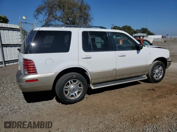 2004 Mercury Mountaineer Convenience with VIN 4M2ZU66E74UJ18282, listed as a Copart auction lot 73088174 with 145,815 mi miles and Salvage title. Bid and sale history available at DreamBid. Image 3.